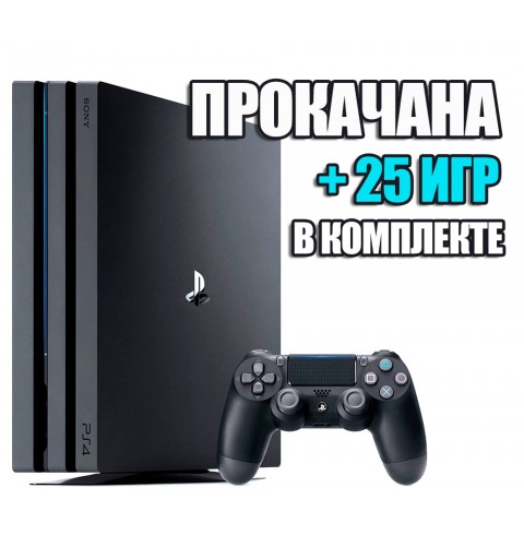 PlayStation 4 PRO 1 TB + 25 игры (#175) 